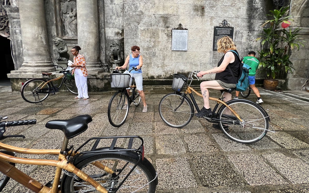 菲律賓馬尼拉西班牙王城區（Intramuros）自由行最值得推薦的導覽體驗！結合傳統工藝與綠色意識的竹製自行車之旅（Bambike Ecotours） @。CJ夫人。