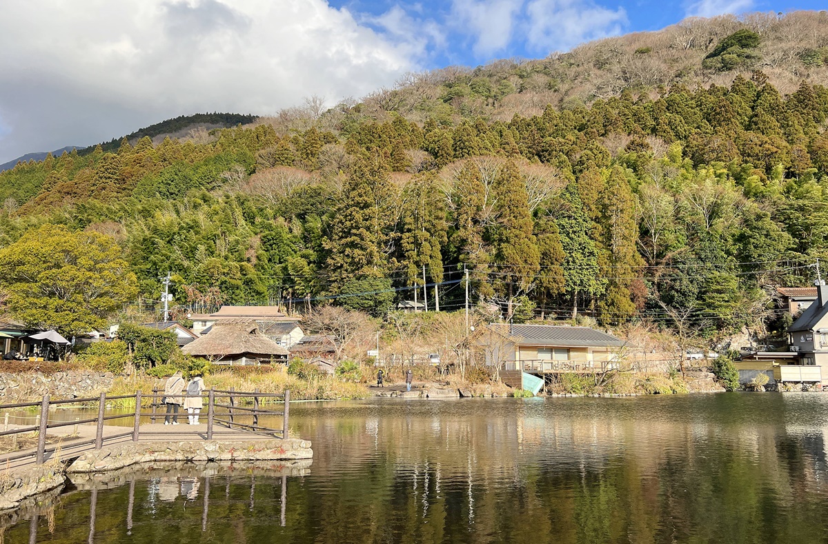 隱藏九州青山翠谷的露天大浴池，等待有緣人發掘的無邊際由布岳絕景！九州大分由布院 湯布院御三家山之飯店夢想園（山のホテル 夢想園）日歸溫泉記事 @。CJ夫人。