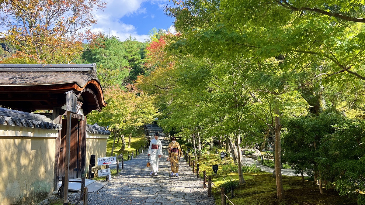 寄情於書畫與山水之間的幽靜佛寺，屬於豐臣秀吉夫人寧寧與豐臣秀吉愛的寺院｜京都東山區高台寺 @。CJ夫人。