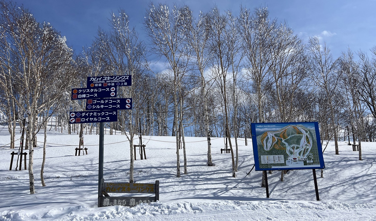 日本北海道旭川神居滑雪場（Kamui Ski Links）自助滑雪攻略！北海道自助滑雪者的必推聖地，長距離、連續彎道、未壓雪樹林區你都找得到！ @。CJ夫人。