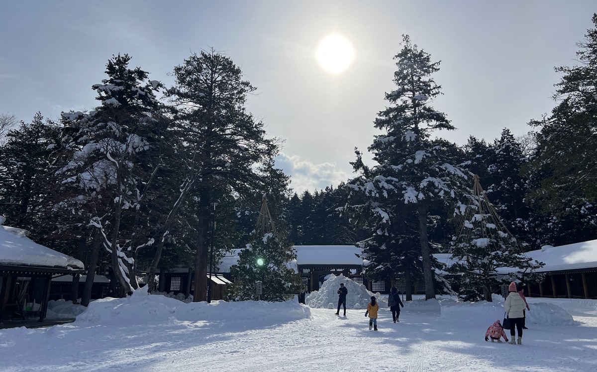 冬日白雪覆蓋的北海道大地，純淨、唯美、魔幻、還很歡樂！2025日本北海道札幌7日自由行賞雪攻略，另外推薦餐廳與周邊滑雪場順遊行程！ @。CJ夫人。