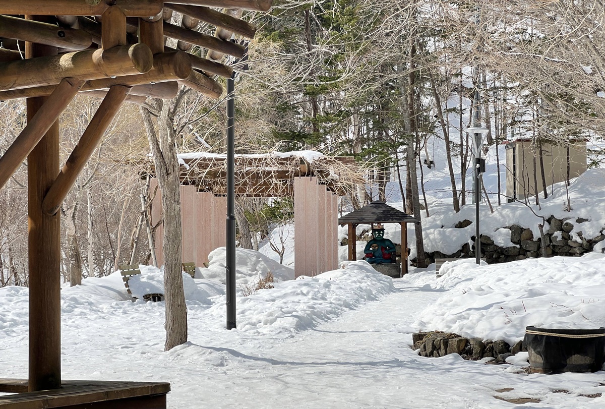 在城市與山林的交界處，不是觀光，是療癒！日本北海道定山溪的冬日一日泡湯提案：足湯、手湯、日歸溫泉 @。CJ夫人。