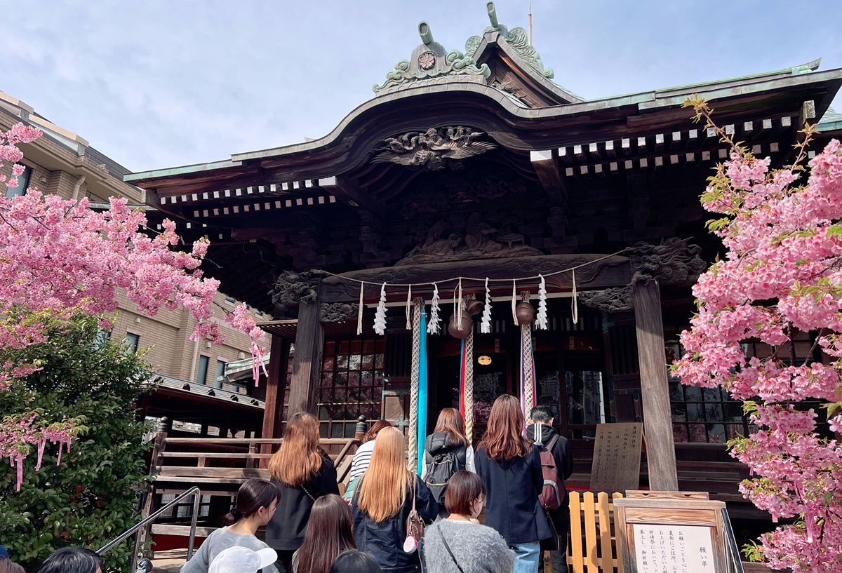 以櫻花為主題!供奉櫻花女神、古櫻樹還有三月櫻花季限定御朱印與粉色蕾絲御守|東京世田谷區的櫻神宮(桜神宮) @。CJ夫人。 以櫻花為主題!供奉櫻花女神、古櫻樹還有三月櫻花季限定御朱印與粉色蕾絲御守|東京世田谷區的櫻神宮(桜神宮) @。CJ夫人。