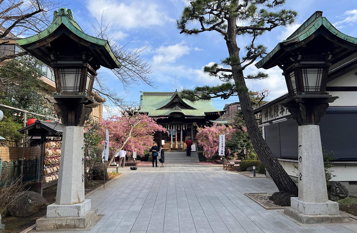 以櫻花為主題!供奉櫻花女神、古櫻樹還有三月櫻花季限定御朱印與粉色蕾絲御守|東京世田谷區的櫻神宮(桜神宮) @。CJ夫人。 以櫻花為主題!供奉櫻花女神、古櫻樹還有三月櫻花季限定御朱印與粉色蕾絲御守|東京世田谷區的櫻神宮(桜神宮) @。CJ夫人。