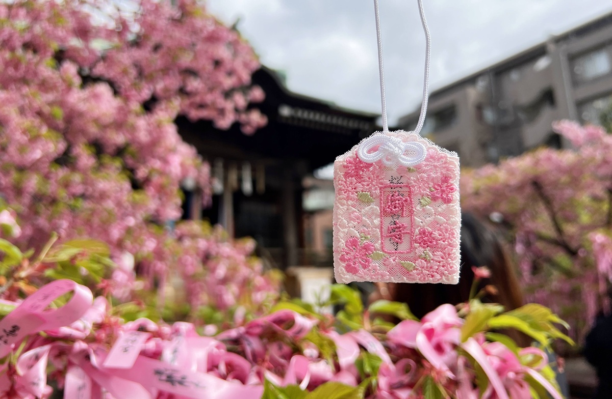 以櫻花為主題!供奉櫻花女神、古櫻樹還有三月櫻花季限定御朱印與粉色蕾絲御守|東京世田谷區的櫻神宮(桜神宮) @。CJ夫人。 以櫻花為主題!供奉櫻花女神、古櫻樹還有三月櫻花季限定御朱印與粉色蕾絲御守|東京世田谷區的櫻神宮(桜神宮) @。CJ夫人。