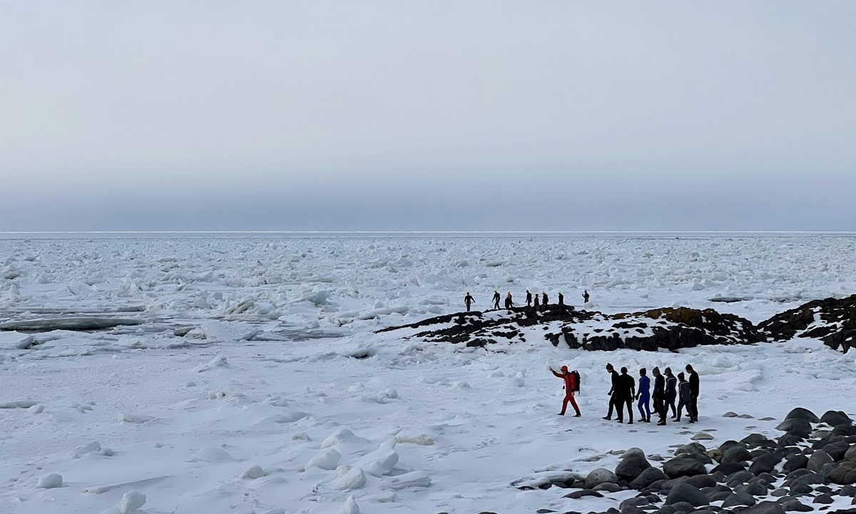 當世界盡頭成為眼前景象！7種讓人愛上北海道知床半島的極地極寒玩法：雪地健行、流冰漫步、北國美食、溫泉到星空觀測 @。CJ夫人。