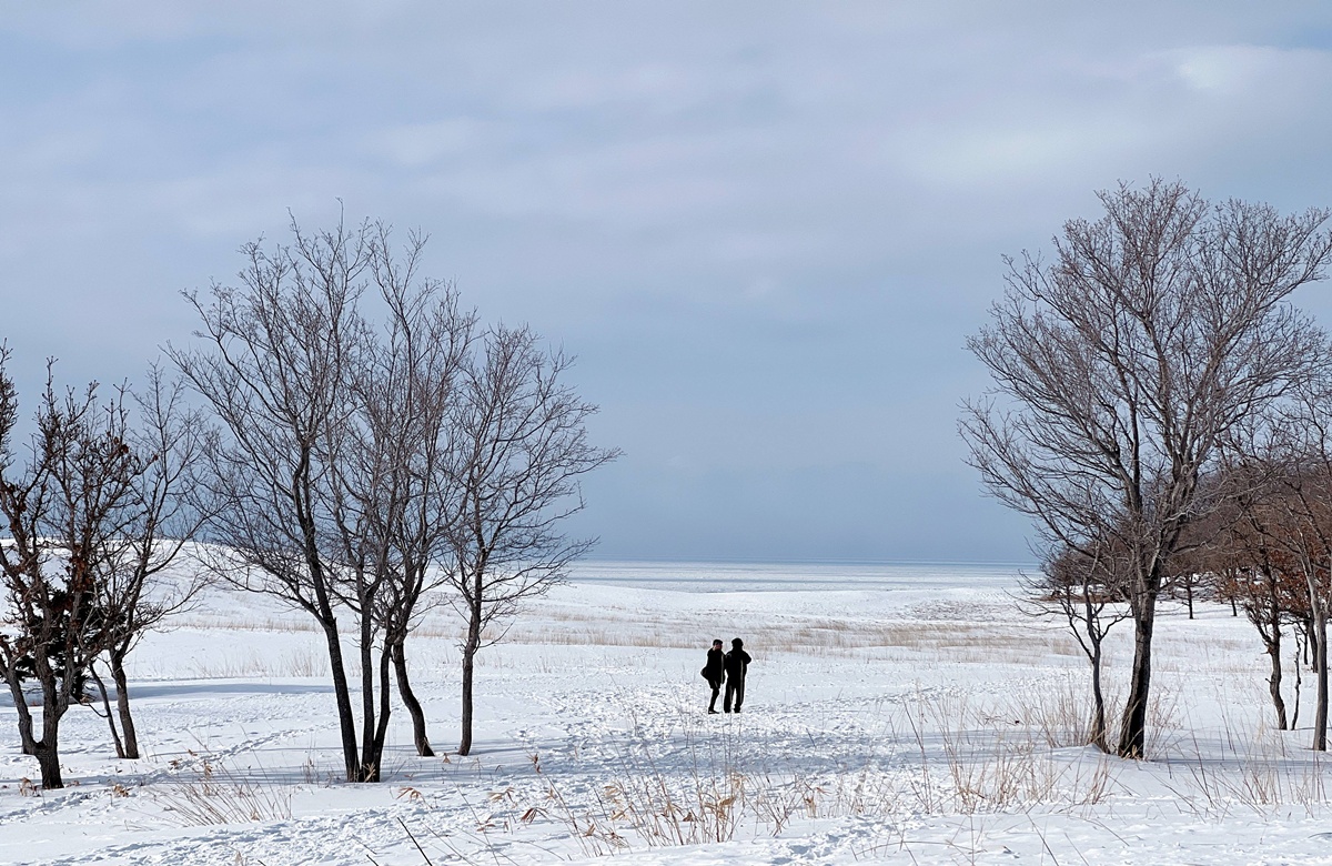 當世界盡頭成為眼前景象！7種讓人愛上北海道知床半島的極地極寒玩法：雪地健行、流冰漫步、北國美食、溫泉到星空觀測 @。CJ夫人。