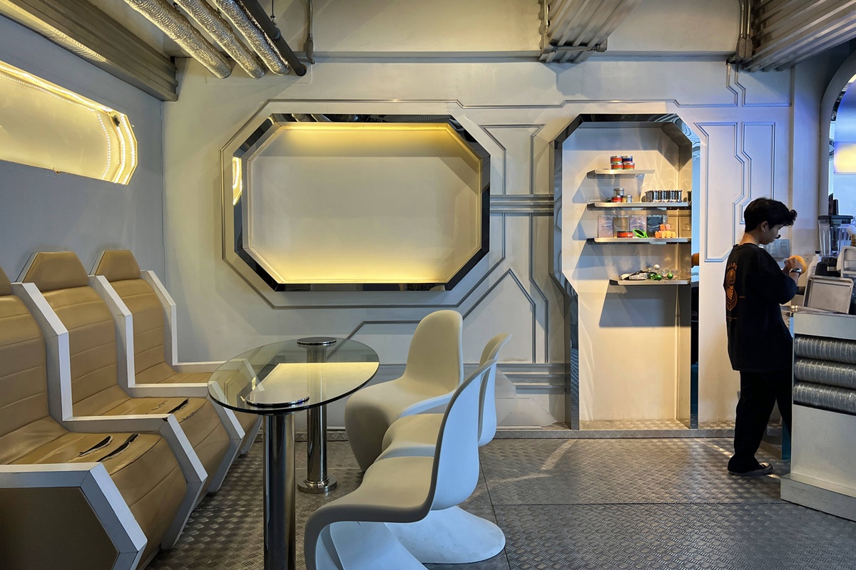 當咖啡成為探索宇宙的星火燎原！一起登上月球、前進火星、飛向銀河的太空實驗場吧｜泰國清邁數位游牧/網美咖啡推薦 MARS.cnx @。CJ夫人。