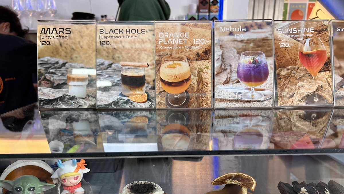 當咖啡成為探索宇宙的星火燎原！一起登上月球、前進火星、飛向銀河的太空實驗場吧｜泰國清邁數位游牧/網美咖啡推薦 MARS.cnx @。CJ夫人。