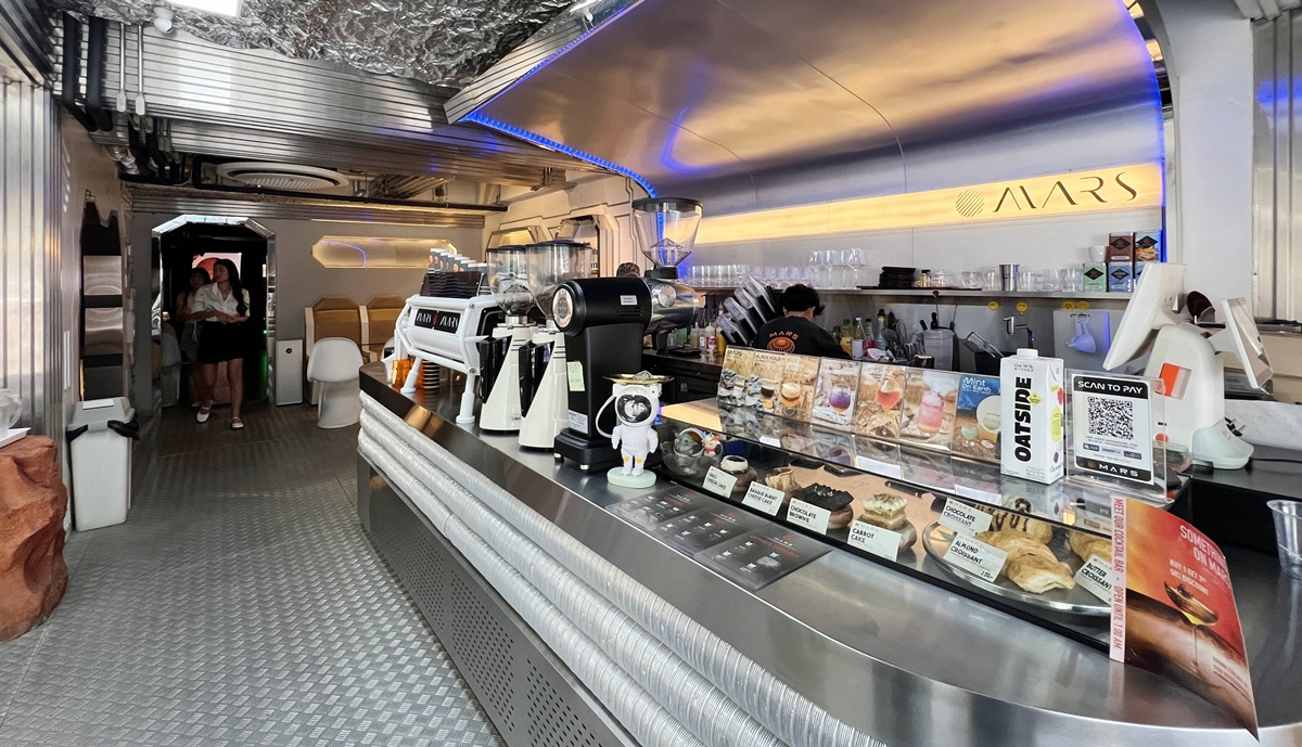 當咖啡成為探索宇宙的星火燎原！一起登上月球、前進火星、飛向銀河的太空實驗場吧｜泰國清邁數位游牧/網美咖啡推薦 MARS.cnx @。CJ夫人。