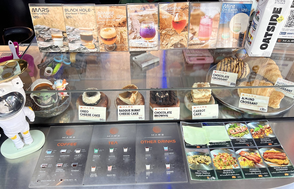 當咖啡成為探索宇宙的星火燎原！一起登上月球、前進火星、飛向銀河的太空實驗場吧｜泰國清邁數位游牧/網美咖啡推薦 MARS.cnx @。CJ夫人。