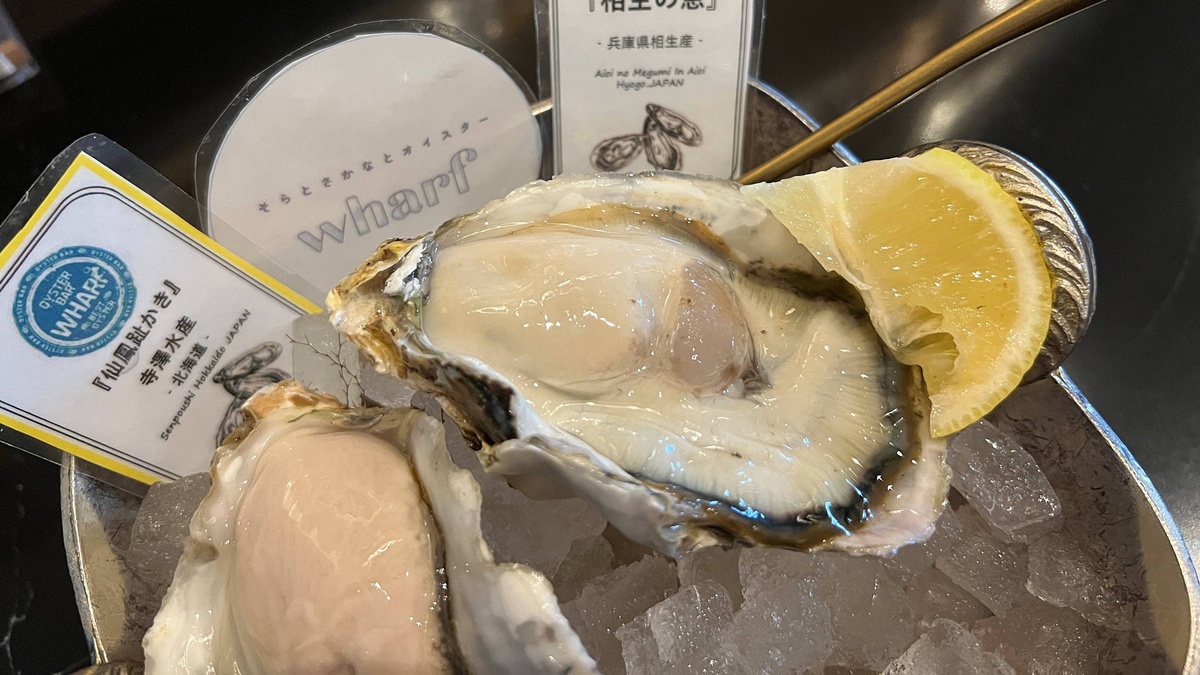 這不只是一顆生蠔，而是一段季節的日本海｜東京高輪LUFTBAUM Wharf生蠔吧 生蠔御膳商業午餐 @。CJ夫人。