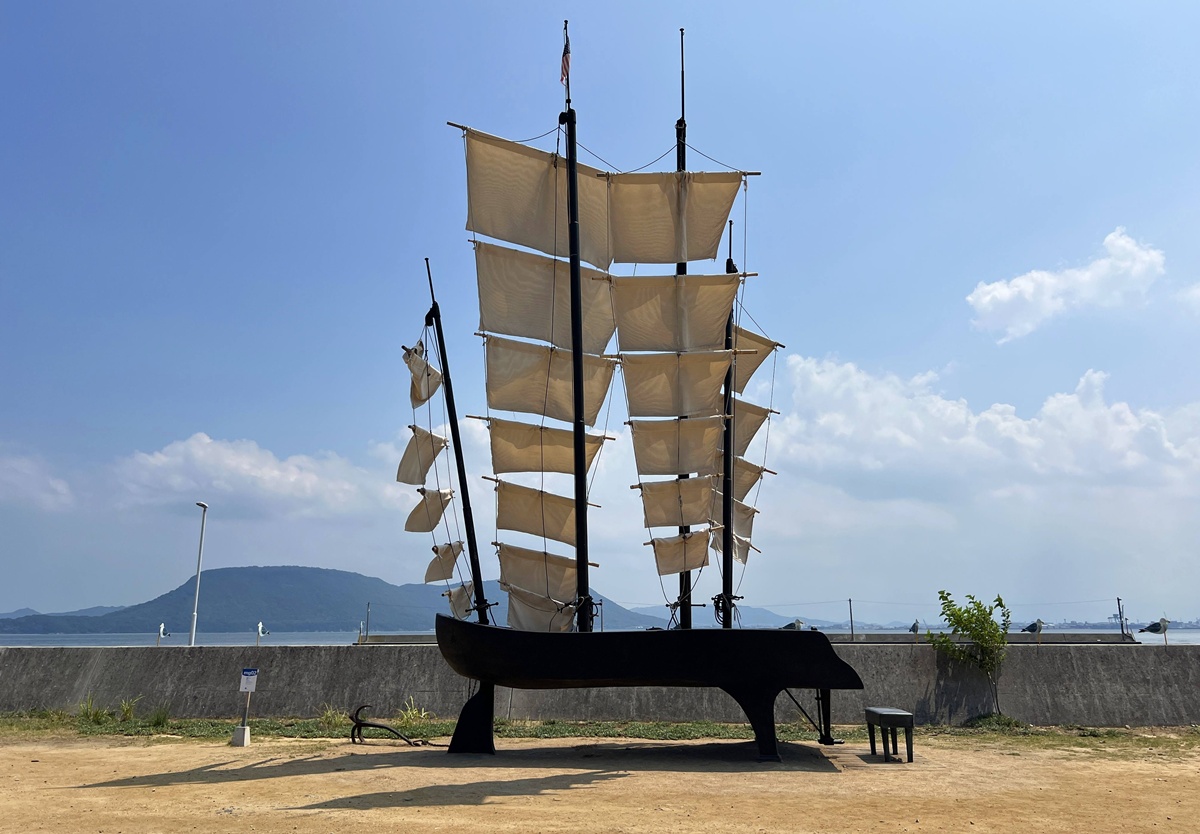 日本瀨戶內最安靜的藝術島！我看見了時間靜止的空之美學｜日本香川高松自助旅行 女木島一日散策 @。CJ夫人。