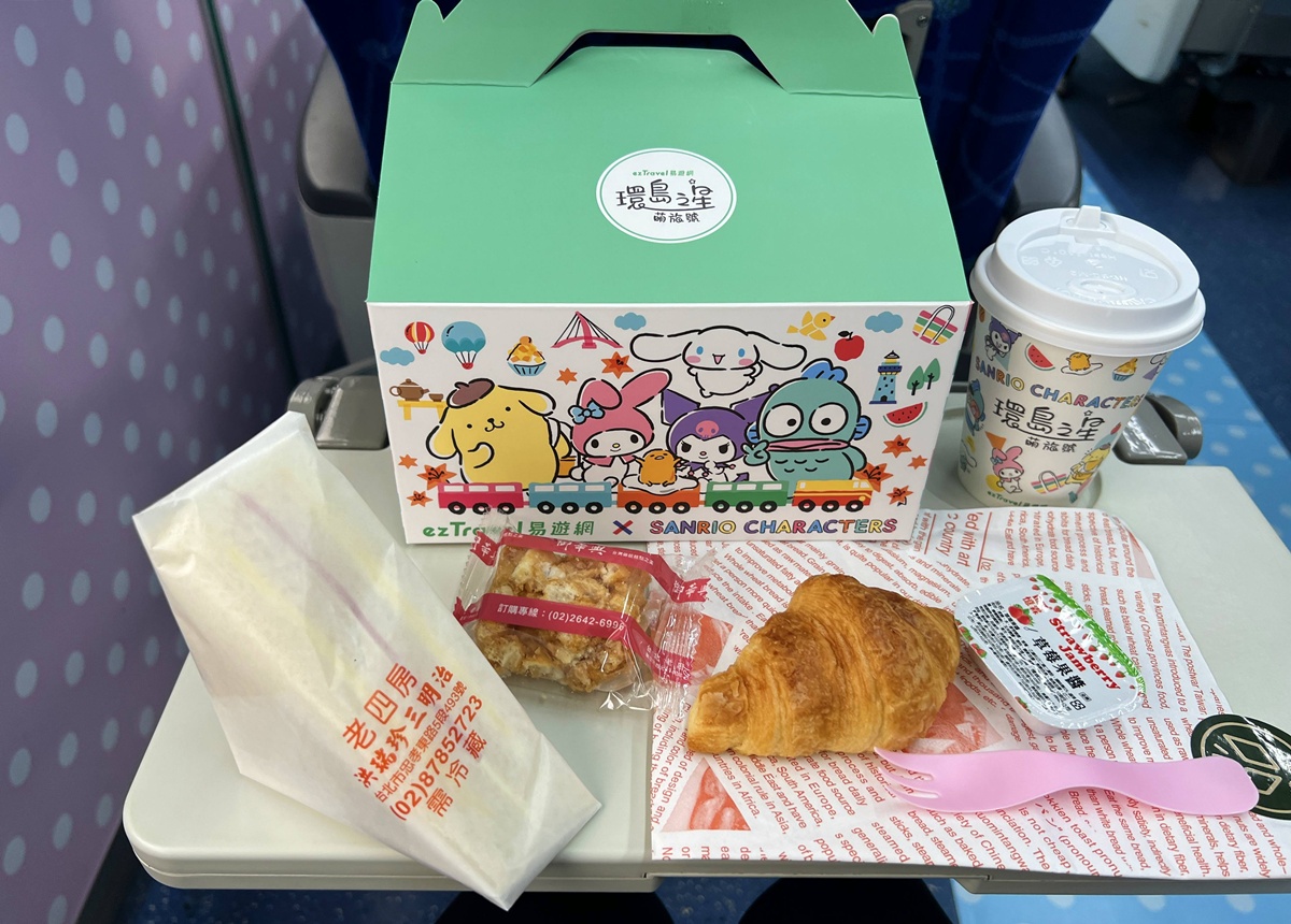 一天完成台灣環島旅行，一輛不用趕行程也能盡興的火車旅行！2026三麗鷗萌旅號搭乘心得，易遊網環島之星觀光列車體驗解析 @。CJ夫人。