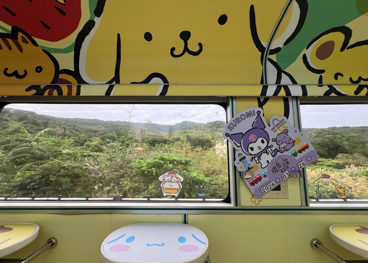 一天完成台灣環島旅行，一輛不用趕行程也能盡興的火車旅行！2026三麗鷗萌旅號搭乘心得，易遊網環島之星觀光列車體驗解析 @。CJ夫人。