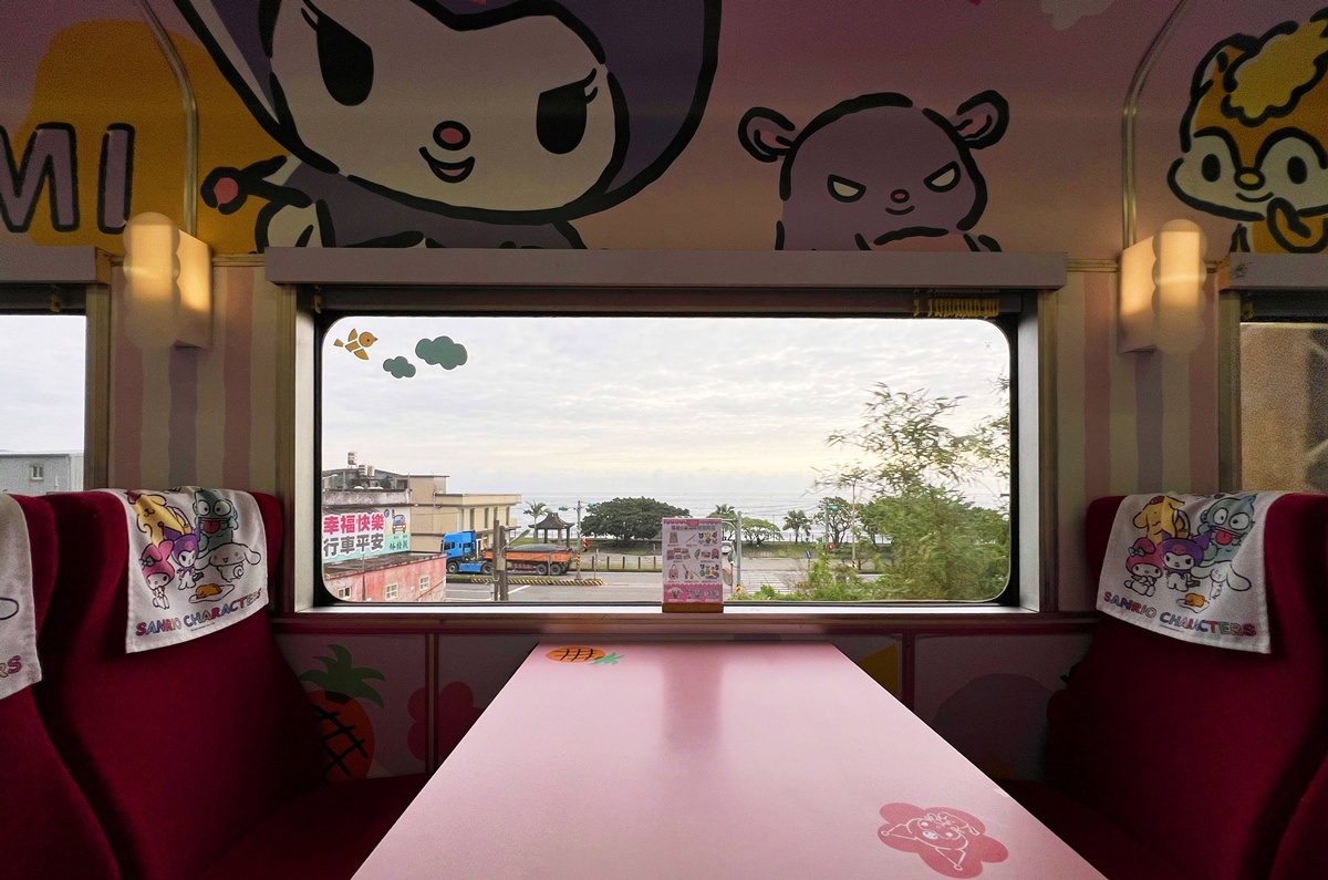 一天完成台灣環島旅行，一輛不用趕行程也能盡興的火車旅行！2026三麗鷗萌旅號搭乘心得，易遊網環島之星觀光列車體驗解析 @。CJ夫人。
