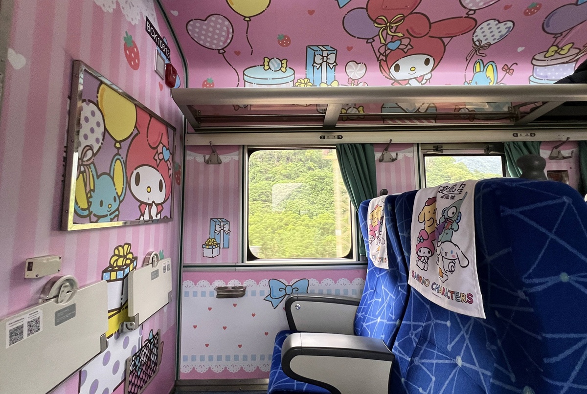 一天完成台灣環島旅行，一輛不用趕行程也能盡興的火車旅行！2026三麗鷗萌旅號搭乘心得，易遊網環島之星觀光列車體驗解析 @。CJ夫人。