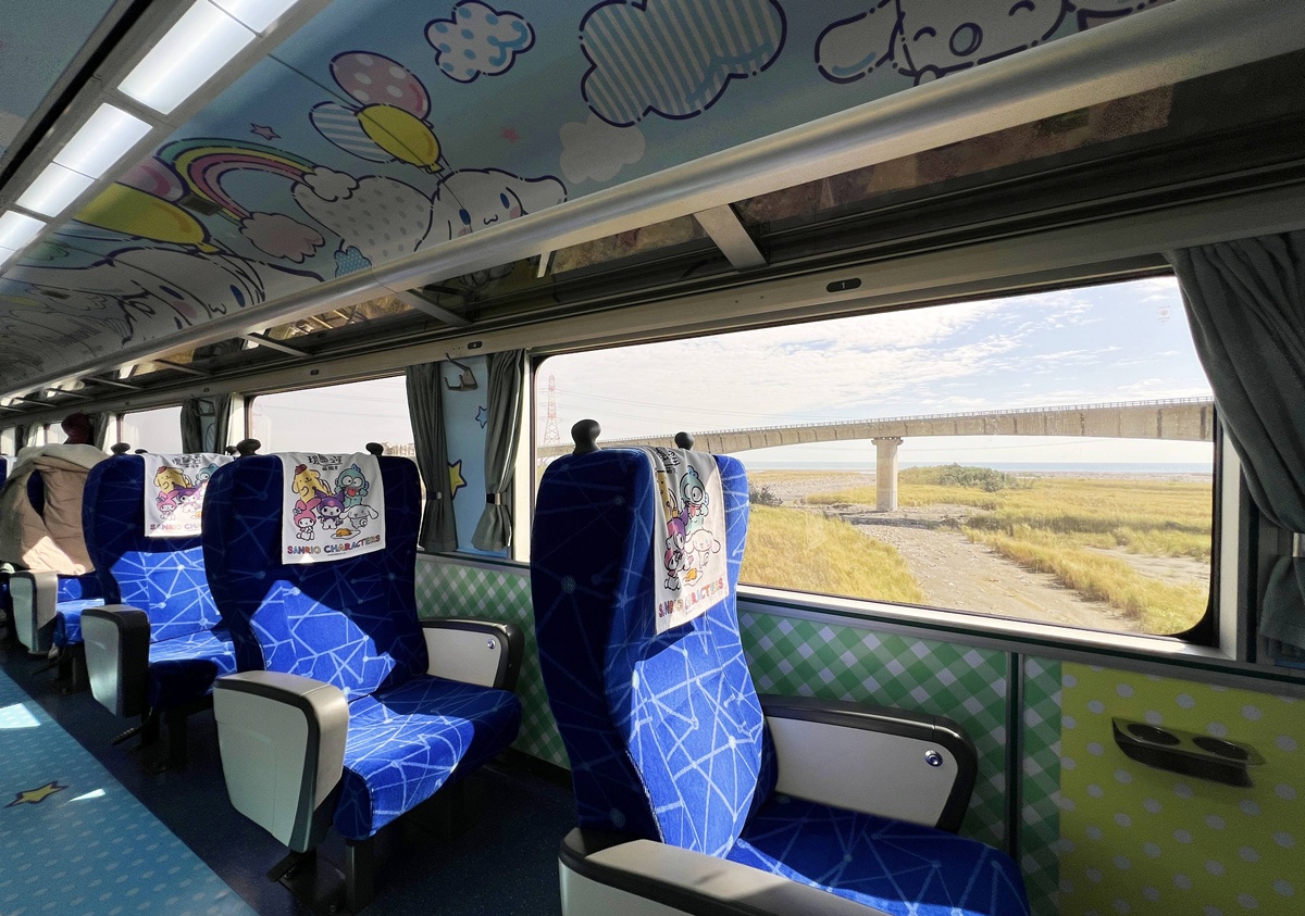 一天完成台灣環島旅行，一輛不用趕行程也能盡興的火車旅行！2026三麗鷗萌旅號搭乘心得，易遊網環島之星觀光列車體驗解析 @。CJ夫人。