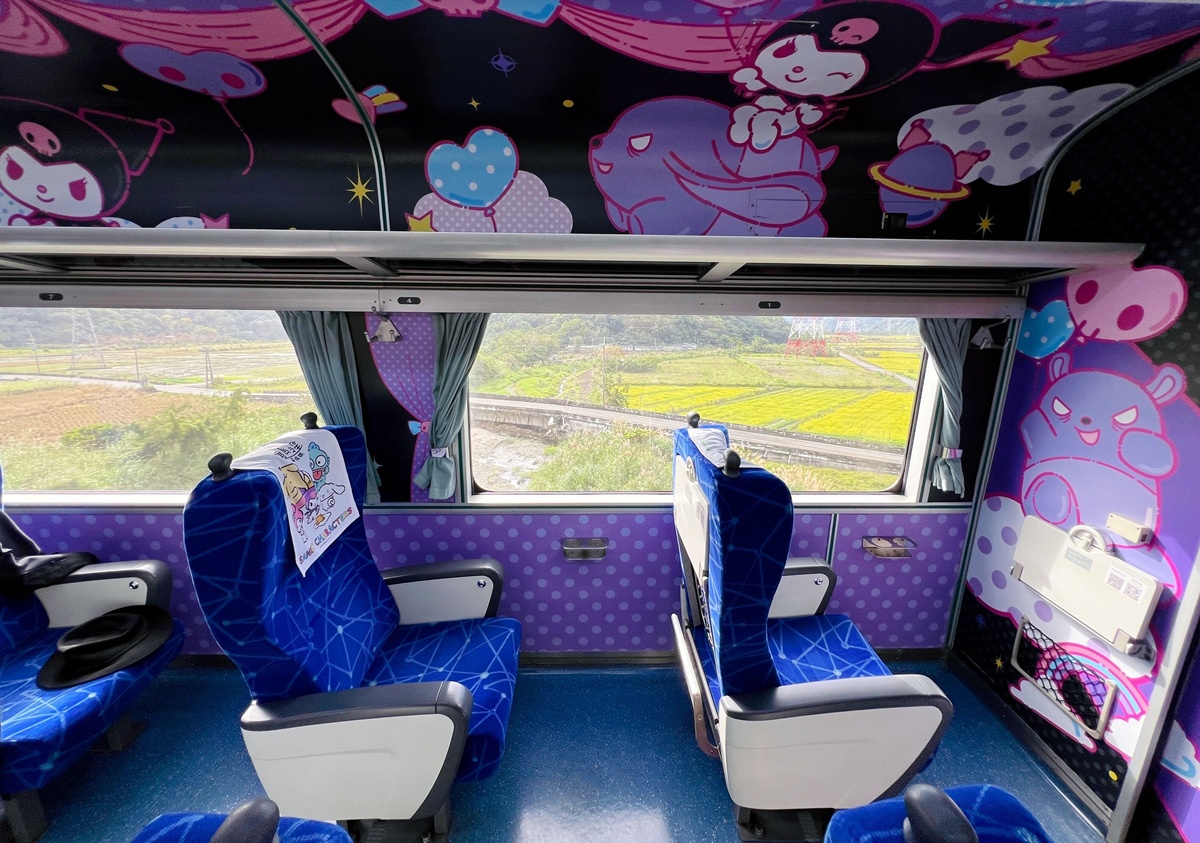 一天完成台灣環島旅行，一輛不用趕行程也能盡興的火車旅行！2026三麗鷗萌旅號搭乘心得，易遊網環島之星觀光列車體驗解析 @。CJ夫人。