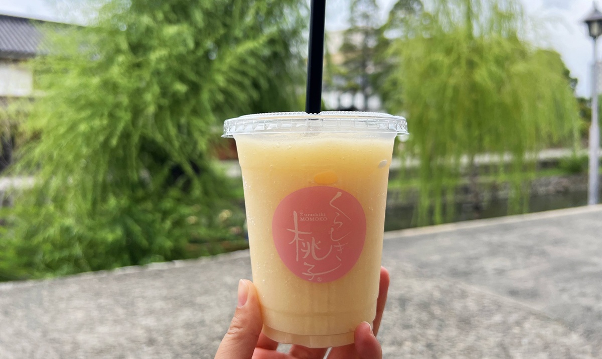 一顆白桃，如何讓岡山變成夏天限定的日本旅行目的地！又見白桃女王佔領岡山時，恭迎白桃果昔、白桃刨冰、白桃芭菲及白桃甜點到來吧！ @。CJ夫人。