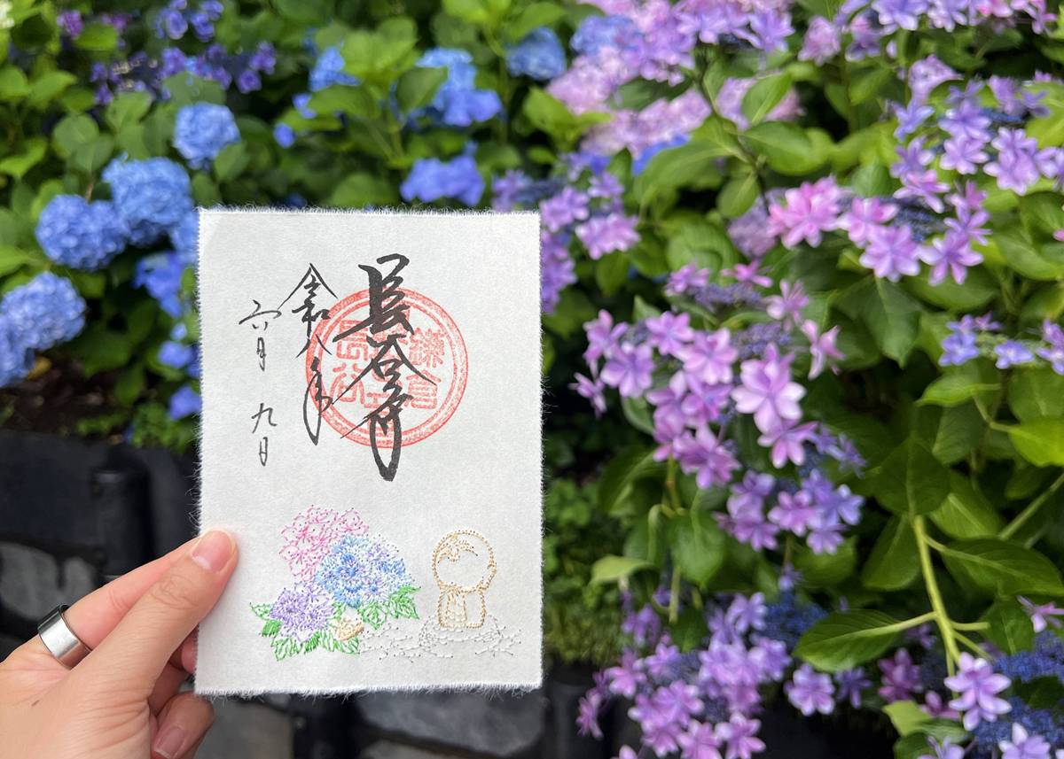 不必等到放晴！東京近郊鎌倉長谷寺2500株紫陽花盛開梅雨季，沿著六月花徑遇見湘南海岸｜良緣地藏與千年觀音信仰 @CJ夫人