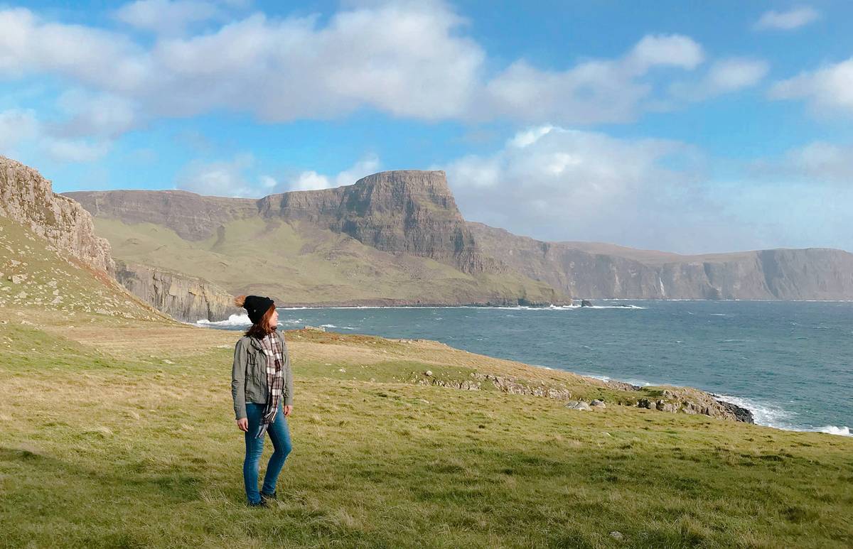 北緯57度的天空島，離北極圈不遠了！英國蘇格蘭天空島（Isle of Skye）三天兩夜自駕旅行，一座由地質決定今日走進山脈、峽谷、懸崖或瀑布的島嶼！ @。CJ夫人。