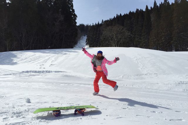 日本自助滑雪 @。CJ夫人。