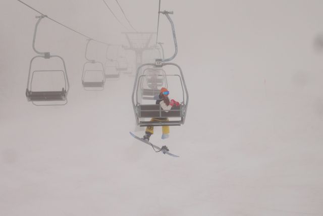 日本自助滑雪之滑雪時會遇到什麼樣的天氣？晴天、陰天、大霧、大風全面解析！ @。CJ夫人。